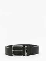 Ceinture Nubby Cuir Redskins Noir belt NUBBY