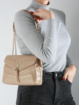 Sac Bandoulire Privilege Valentino Marron privilege VBS8DN10-vue-porte