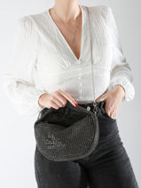 Sac De Soir�e Miniprix Noir strass GL37003-vue-porte