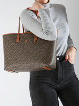Sac Port paule Th Monoplay Tommy hilfiger Marron th monoplay AW16441-vue-porte