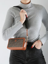 Sac Bandoulire Th Monoplay Tommy hilfiger Marron th monoplay AW16442-vue-porte