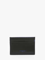 Leather Martin Card Holder Le tanneur Black martin TMIN3500
