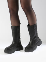 Boots Mars Farmer Buffalo Noir women 1270106-vue-porte