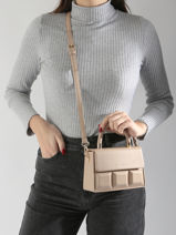 Sac Bandoulire City Miniprix Beige city YL26001-vue-porte