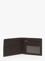 Wallet Leon Leather Arthur & aston Brown leon 573-vue-porte