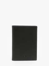 Portefeuille Marfa Cuir Serge blanco Noir marfa MAR21013