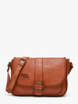 Sac Bandouli�re Utility Cuir Basilic pepper Marron utility BUTI09