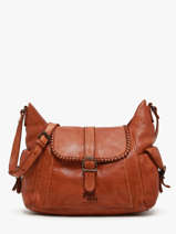 Shoulder Bag Utility Leather Basilic pepper Brown utility BUTI08