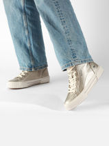 Sneakers Mustang Silver women 1442602-vue-porte