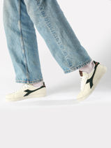 Sneakers Game L Low Waxed En Cuir Diadora Multicolore unisex 1180188-vue-porte