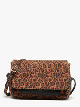 Shoulder Bag Leopard Leather Paul marius Black leopard DIANSLEO