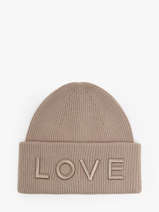 Beanie Pieces Beige nolla 17153706