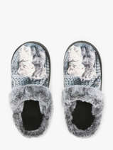 Slippers Isotoner Gray women 97419