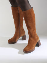 Boots Tamaris Brown accessoires 43-vue-porte