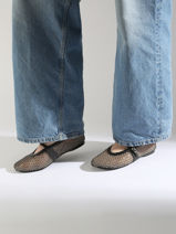 Ballerinas Steve madden Black women 11003560-vue-porte