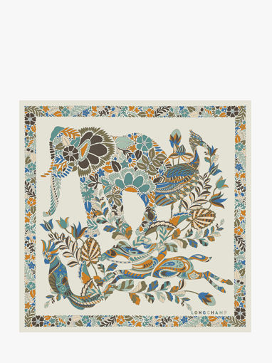 Longchamp Soie gots Etole Rose