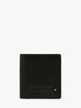 Portefeuille Th Premium Cuir Tommy hilfiger Noir th premium AM13034