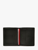 Wallet Corporate Leather Tommy hilfiger Black corporate AM13045-vue-porte