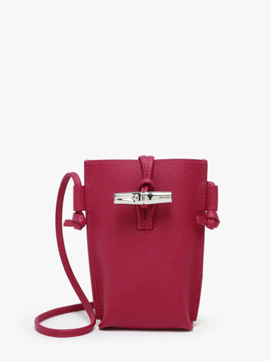 Longchamp Le roseau Ipod case / cd holder Violet