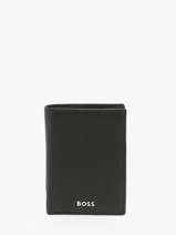 Wallet With Coin Purse Grained Leather Hugo boss Black grained HLG416A