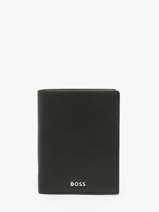Portefeuille Smooth Cuir Hugo boss Noir smooth HLO403A