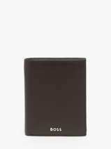 Wallet Smooth Leather Hugo boss Brown smooth HLO403Y