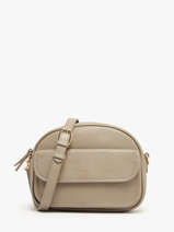 Sac Bandoulire Vintage Cuir Nat et nin Beige vintage JUDY