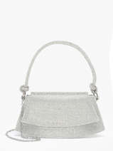Sac De Soire Miniprix Argent strass ZY92007