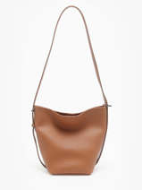 Shoulder Bag Backpack S Cavalier Leather Etrier Beige cavalier ECLR126S