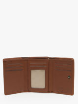 Leather Marina Wallet Katana Brown marina 753078-vue-porte