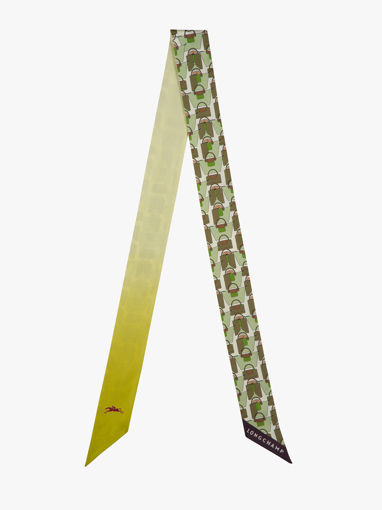 Longchamp Soie gots Foulard Multicolore