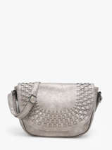Shoulder Bag Winter Tresse Miniprix Silver wt tresse 6004