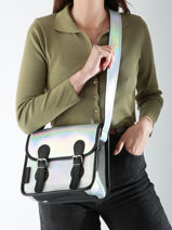 Crossbody Bag La Sacoche S Givre Paul marius Silver givre SACOSGIV-vue-porte