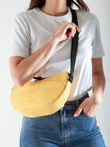 Sac Bandoulire City Polyester Recycl Ucon acrobatics Jaune city ALVA-vue-porte