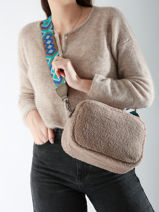 Crossbody Bag Fur Miniprix Brown fur 3929-vue-porte