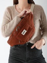 Sofia Belt Bag Hindbag Brown best seller SOFIA-vue-porte