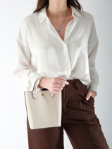 Longchamp Epure Handbag Beige-vue-porte