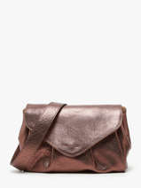 Small Leather Suzon Crossbody Bag Paul marius Brown vintage M