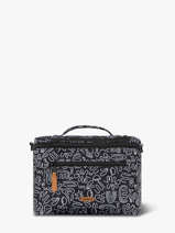 Medium Vanity Bag Cabaia Black travel VANITY