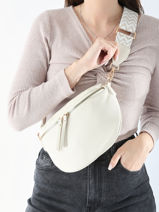 Sac Banane Miniprix Beige sangle Z83051-vue-porte