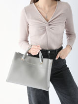 Satchel Alexia Valentino Gray alexia VBS5A802-vue-porte