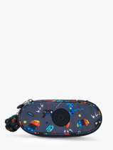 1 Compartment Pouch Kipling Gray back to school / pbg PBGI6231