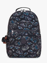 2-compartment Backpack With 15" Laptop Sleeve Kipling Blue back to school / pbg PBGI5816