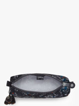 Trousse 1 Compartiment Kipling Bleu back to school / pbg PBGI6310-vue-porte