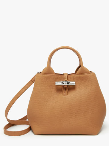 Longchamp Le roseau Sacs port� main Marron