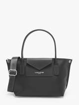 Shoulder Bag Maya Leather Lancaster Black maya 88