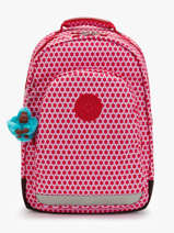 Sac � Dos 2 Compartiments Kipling Rouge back to school / pbg PBGI7090