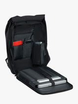 Sac  Dos Business Pc 15" Samsonite Noir securipak 2.0 150941-vue-porte