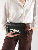 Longchamp Le pliage energy Clutches Green-vue-porte