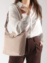 Longchamp Le pliage xtra Hobo bag Pink-vue-porte